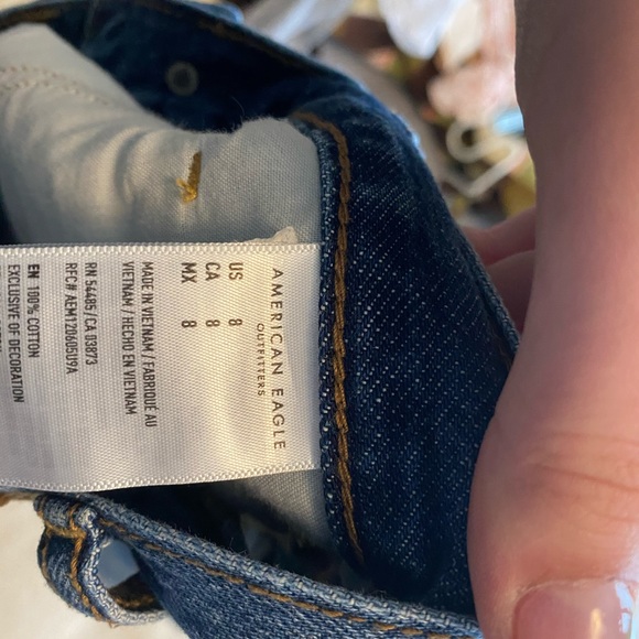 American eagle denim short shorts - Picture 2 of 4